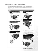 Предварительный просмотр 7 страницы BenQ PB6240 - XGA DLP Projector User Manual