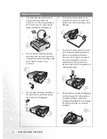 Preview for 8 page of BenQ PB6240 - XGA DLP Projector User Manual