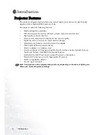 Preview for 8 page of BenQ PB7100 - SVGA DLP Projector User Manual