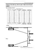 Preview for 3 page of BenQ PB8120 - SVGA DLP Projector Ceiling Mounting Manual