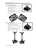 Предварительный просмотр 8 страницы BenQ PB8120 - SVGA DLP Projector Ceiling Mounting Manual