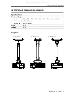 Preview for 9 page of BenQ PB8120 - SVGA DLP Projector Ceiling Mounting Manual