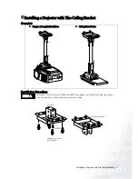 Preview for 5 page of BenQ PB9200 - XGA LCD Projector Ceiling Mounting Manual