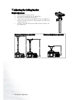 Предварительный просмотр 8 страницы BenQ PB9200 - XGA LCD Projector Ceiling Mounting Manual