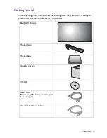 Предварительный просмотр 5 страницы BenQ PD Series User Manual