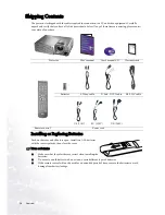 Preview for 10 page of BenQ PE6800 User Manual