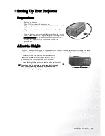 Preview for 15 page of BenQ PE6800 User Manual