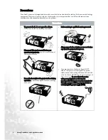 Preview for 6 page of BenQ PE7800 - DLP Projector - 800 ANSI Lumens User Manual