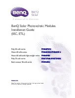 Preview for 1 page of BenQ PM060M01 Installation Manual