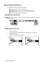 Preview for 8 page of BenQ PointWrite User Manual