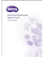 BenQ PU9220+ User Manual предпросмотр