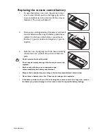 Preview for 15 page of BenQ PU9220 User Manual