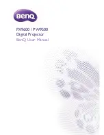 BenQ PW9500 User Manual предпросмотр