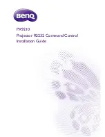 BenQ PX9210 Installation Manual preview