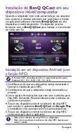 Предварительный просмотр 20 страницы BenQ QCast User Manual