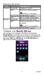 Предварительный просмотр 34 страницы BenQ QCast User Manual