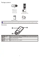 Preview for 3 page of BenQ QS01 User Manual