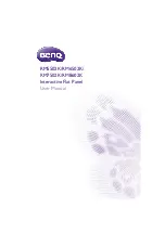 BenQ RM5502K User Manual предпросмотр