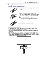 Preview for 19 page of BenQ RP550+ User Manual