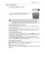 Предварительный просмотр 33 страницы BenQ RP550+ User Manual