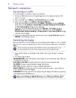 Предварительный просмотр 34 страницы BenQ RP550+ User Manual