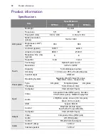 Предварительный просмотр 62 страницы BenQ RP550+ User Manual