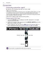 Предварительный просмотр 20 страницы BenQ RP551+ User Manual