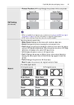 Предварительный просмотр 41 страницы BenQ RP551+ User Manual