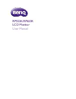 BenQ RP553K User Manual preview