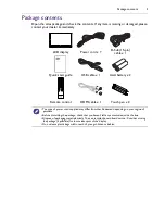 Preview for 9 page of BenQ RP6501K User Manual