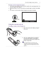 Предварительный просмотр 15 страницы BenQ RP6501K User Manual