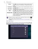 Preview for 42 page of BenQ RP6501K User Manual