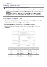 Preview for 11 page of BenQ RP6503 User Manual