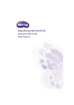 BenQ RP652 User Manual preview