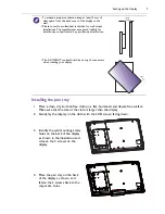 Preview for 11 page of BenQ RP700+ User Manual