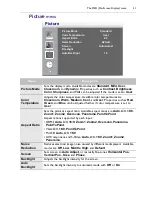 Предварительный просмотр 35 страницы BenQ RP700+ User Manual