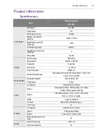 Preview for 45 page of BenQ RP700+ User Manual