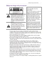 Preview for 5 page of BenQ RP790 User Manual