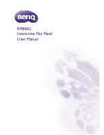 Предварительный просмотр 1 страницы BenQ RP840G User Manual