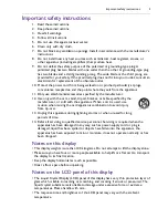 Preview for 5 page of BenQ RP840G User Manual