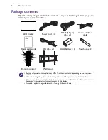 Preview for 8 page of BenQ RP840G User Manual