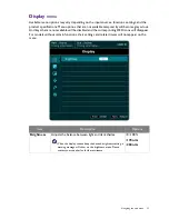 Предварительный просмотр 27 страницы BenQ SE26101 User Manual