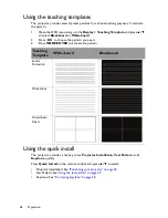 Preview for 48 page of BenQ SH915 User Manual