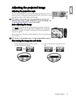 Preview for 25 page of BenQ SH960 User Manual