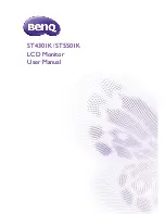 Предварительный просмотр 1 страницы BenQ ST4301K User Manual