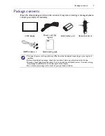 Preview for 9 page of BenQ ST750K User Manual