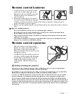 Предварительный просмотр 7 страницы BenQ SU931 User Manual