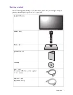 Предварительный просмотр 5 страницы BenQ SW Series User Manual