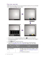 Preview for 34 page of BenQ SW Series User Manual