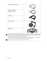 Preview for 6 page of BenQ SW24 series User Manual